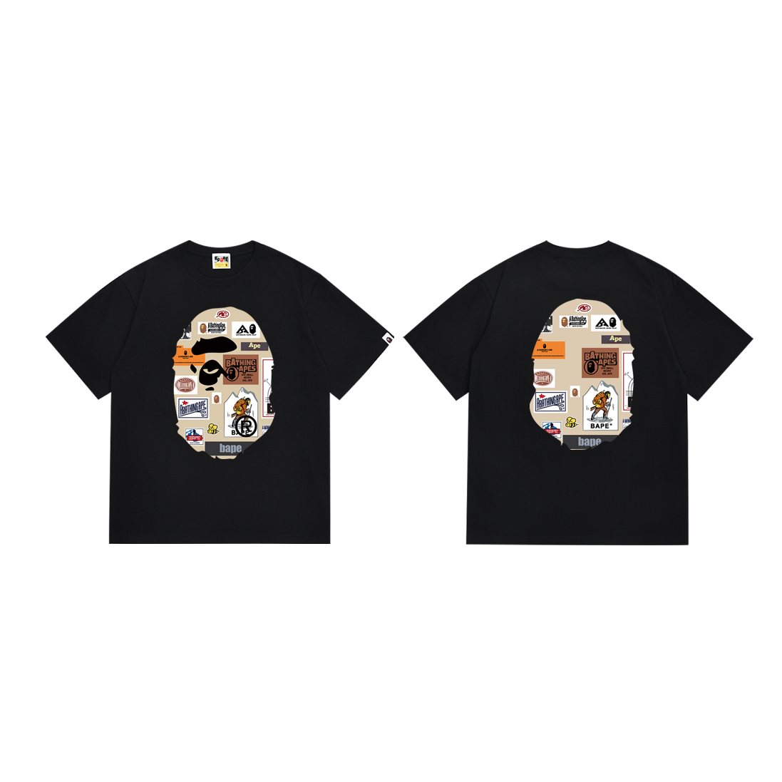 BAPE Ape Head Short-Sleeve Graphic T-Shirt — hero