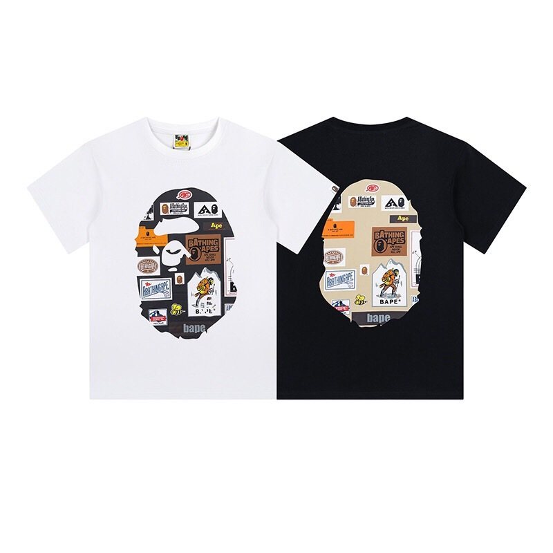BAPE Ape Head Short-Sleeve Graphic T-Shirt — comparison
