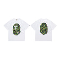 BAPE Camouflage Ape-Head Graphic Short-Sleeve T-Shirt — comparison