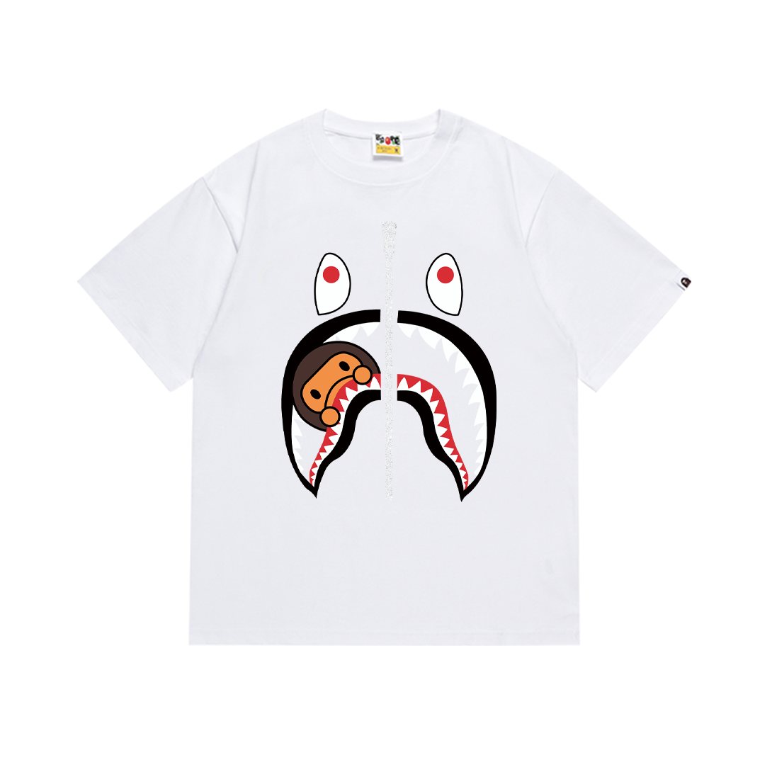 BAPE Shark Face Graphic T-Shirt — front