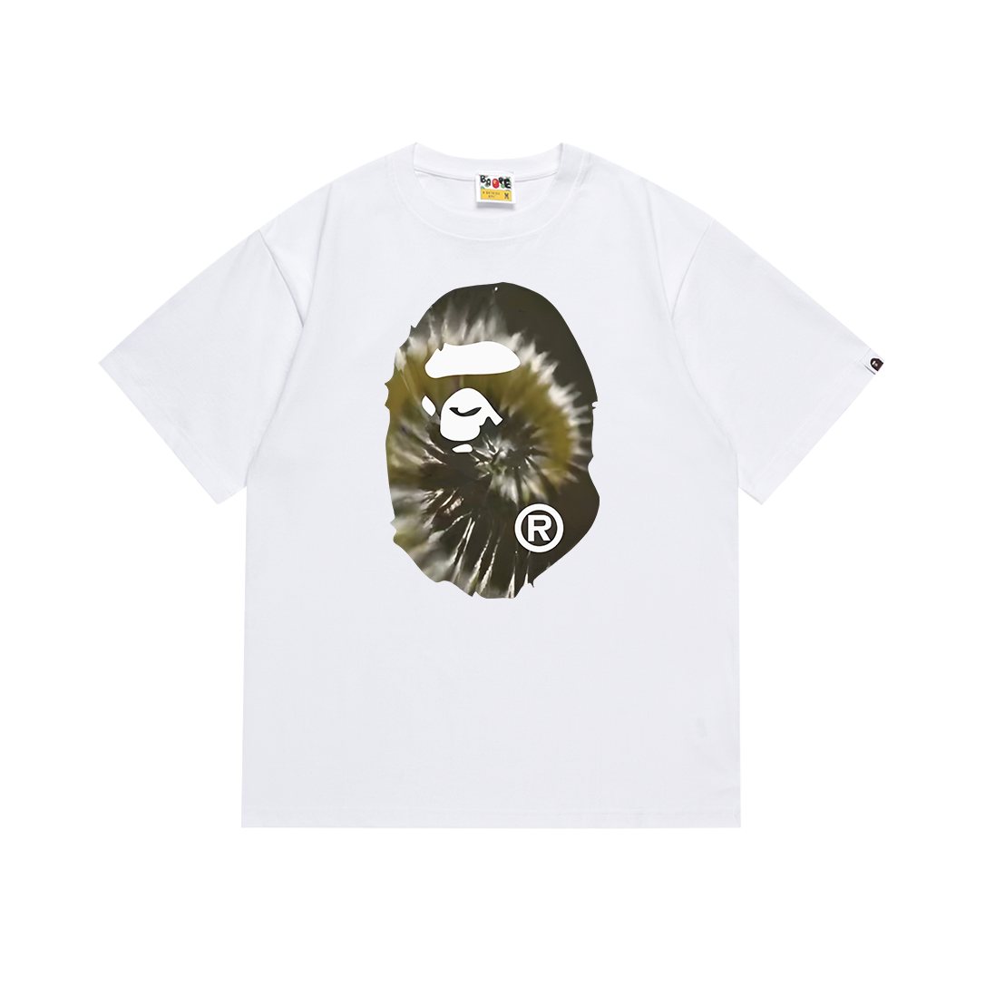 BAPE Tie-Dye Ape-Head Graphic T-Shirt — hero