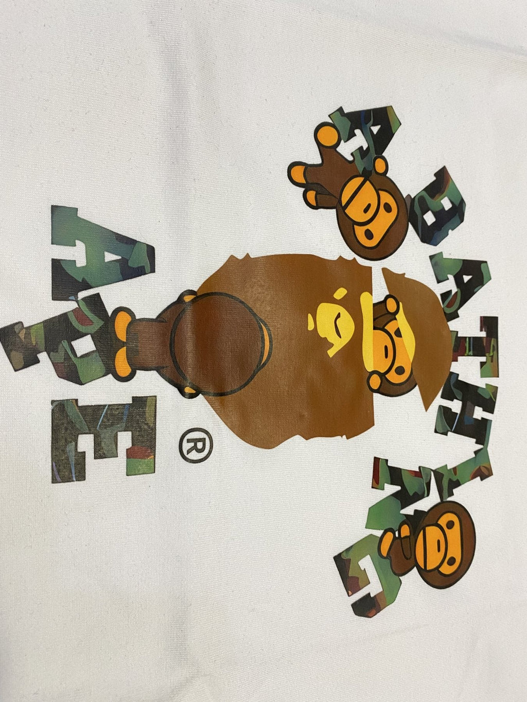 BAPE Ape Character Graphic T-Shirt — detail