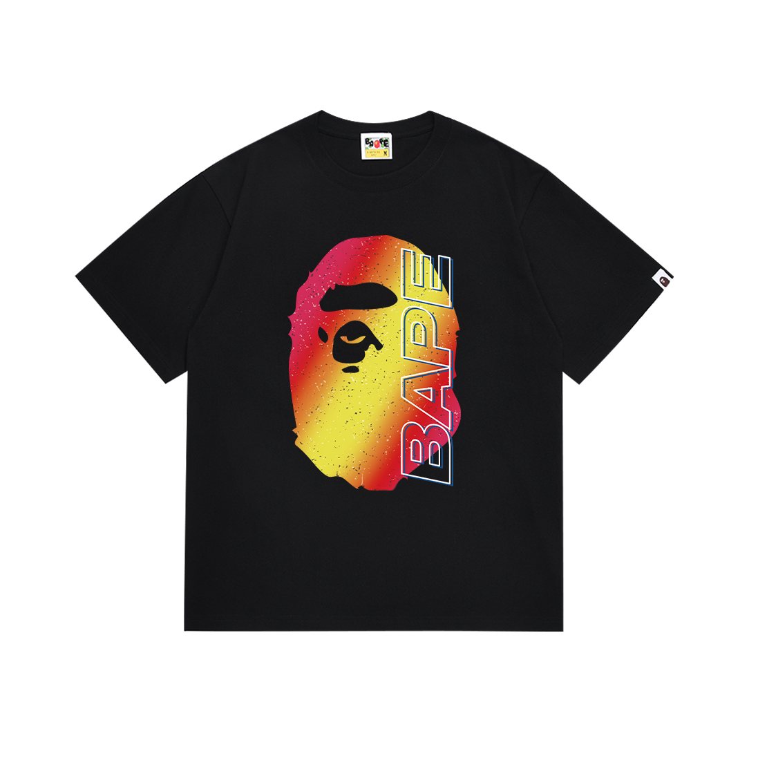 BAPE Gradient Ape Head Graphic T-Shirt — hero