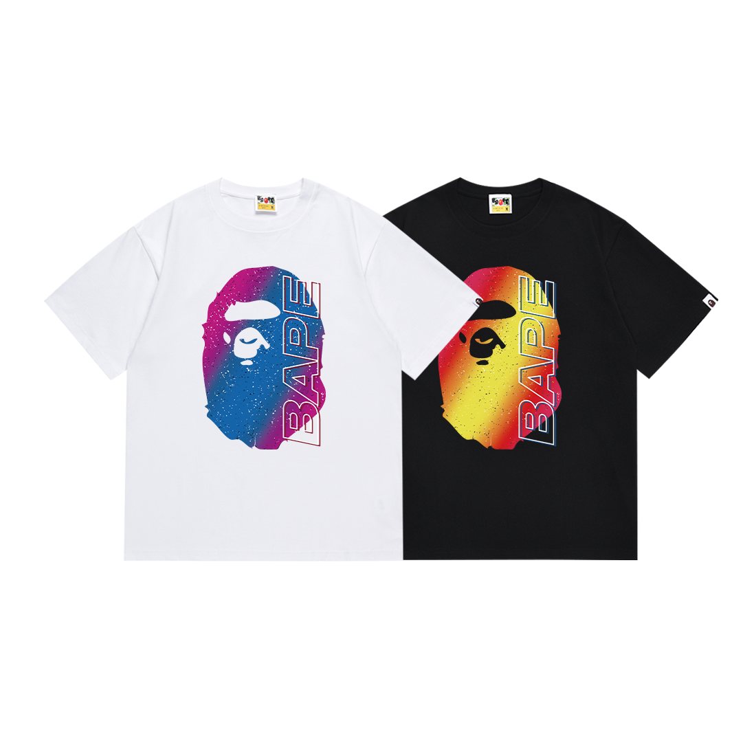 BAPE Gradient Ape Head Graphic T-Shirt — comparison