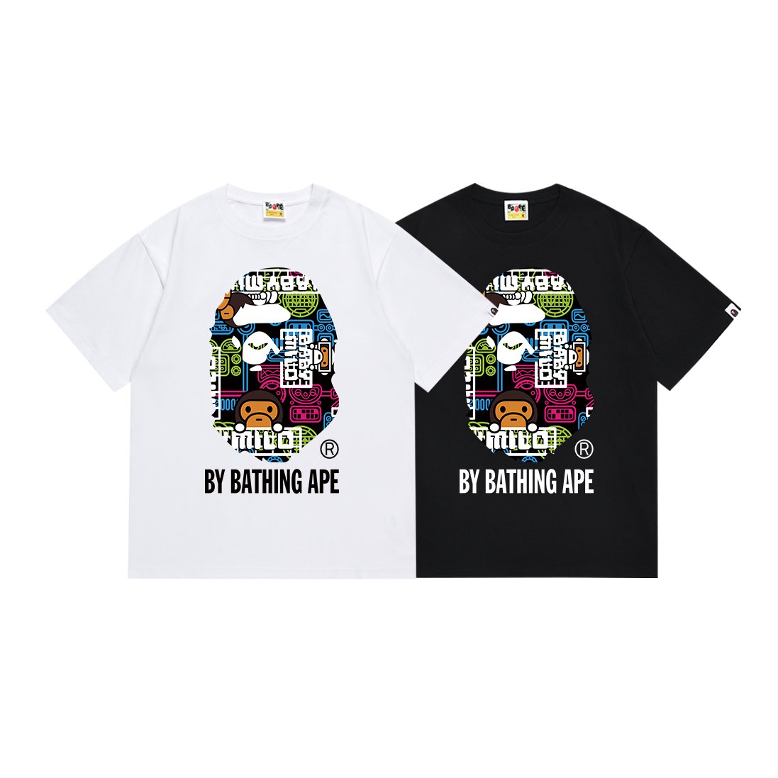 BAPE Front Graphic Short-Sleeve T-Shirt — comparison