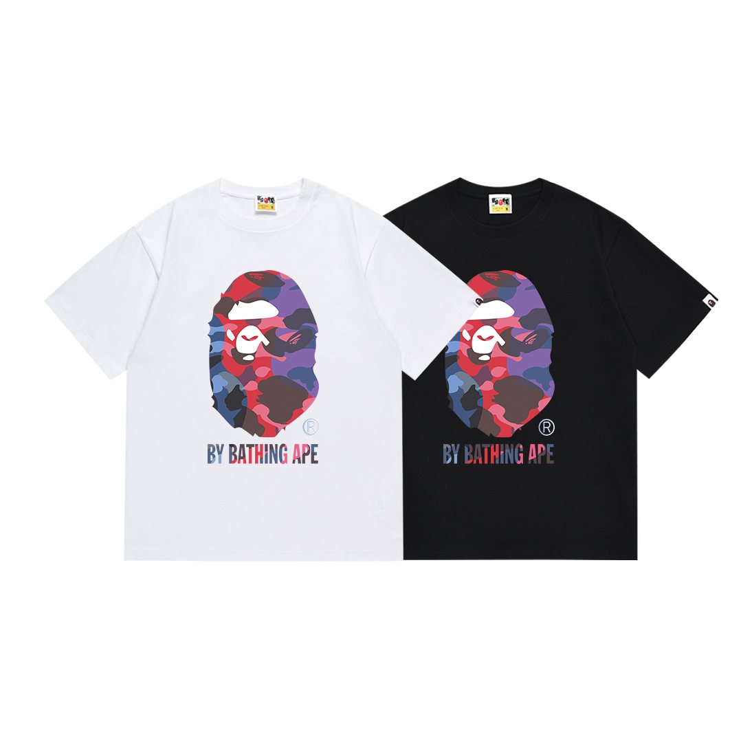 BAPE Camo Ape Head Graphic T-Shirt — comparison