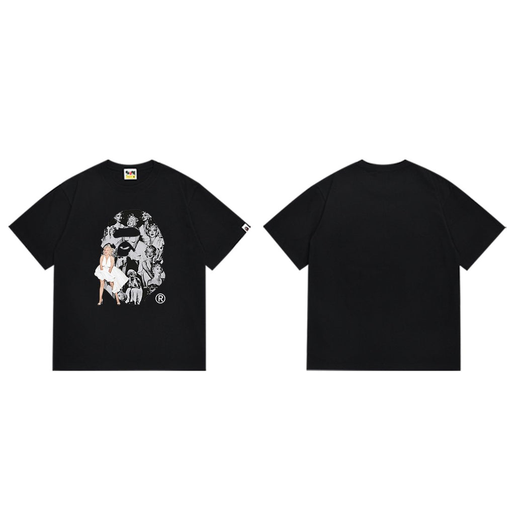 BAPE Collage Graphic Short-Sleeve T-Shirt — front