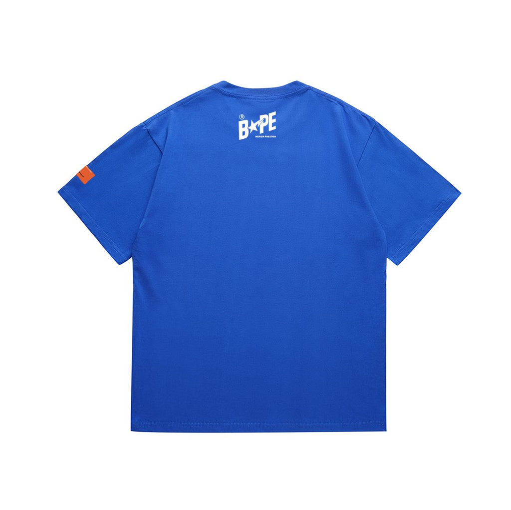 BAPE Ape Face Lightning Graphic T-Shirt — back
