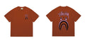 BAPE Contrast Shark Wordmark Graphic T-Shirt — hero