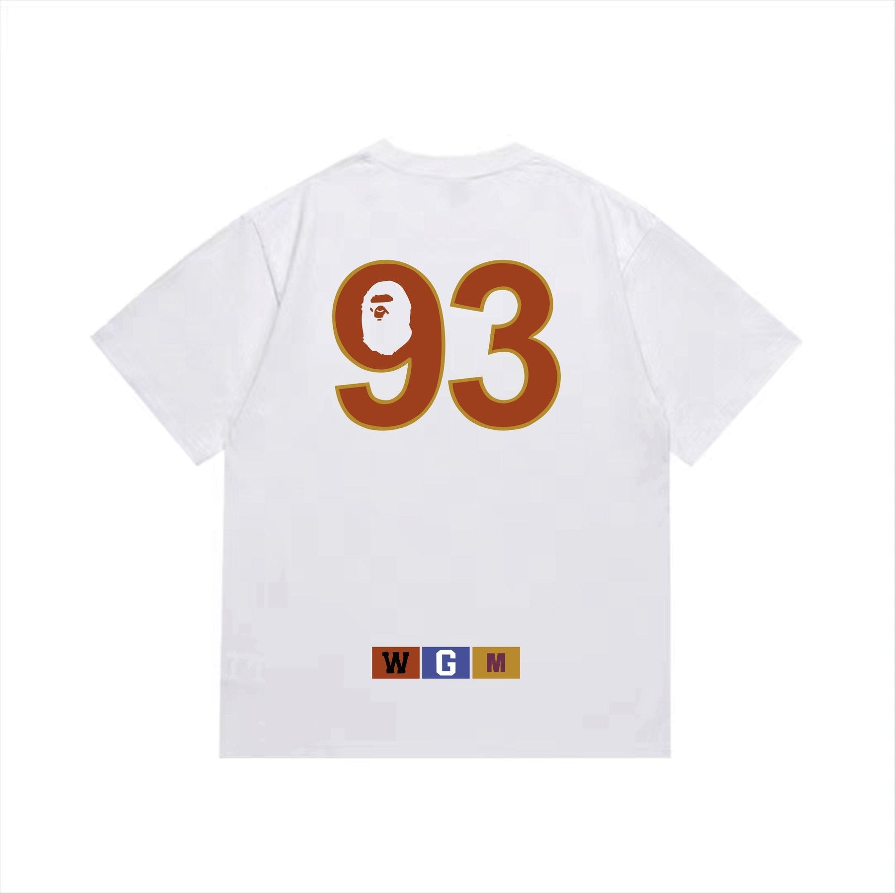 BAPE 93 Graphic Short-Sleeve T-Shirt — back