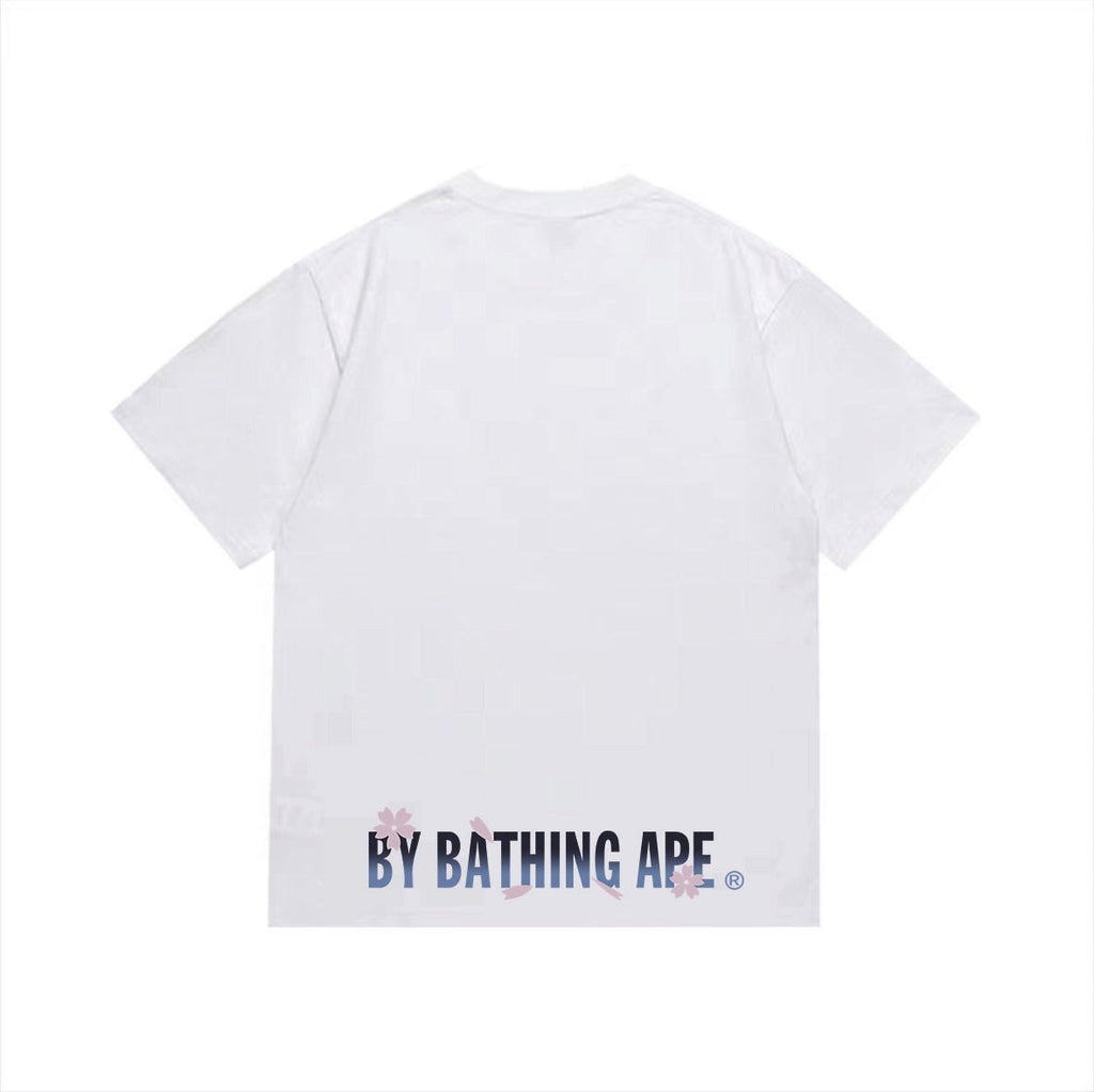 BAPE Pink Ape-Head Graphic T-Shirt — back