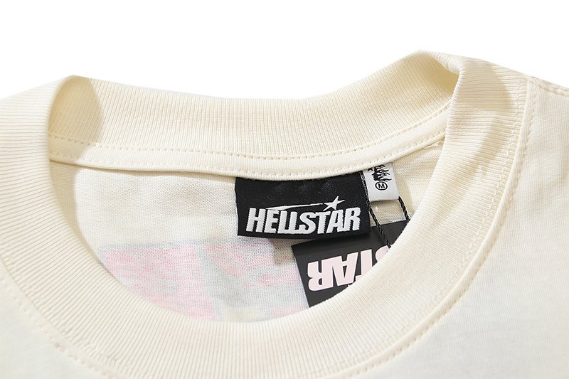 Hellstar Skull Graphic Short-Sleeve T-Shirt — neck_label
