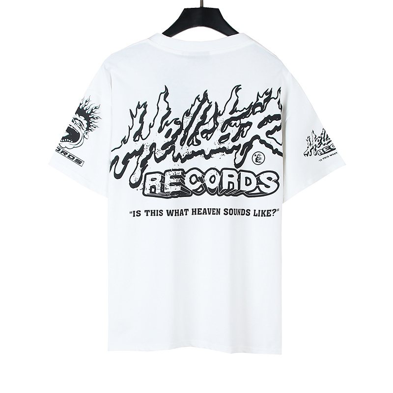 Hellstar Records Heaven Sounds Graphic Short-Sleeve T-Shirt — back