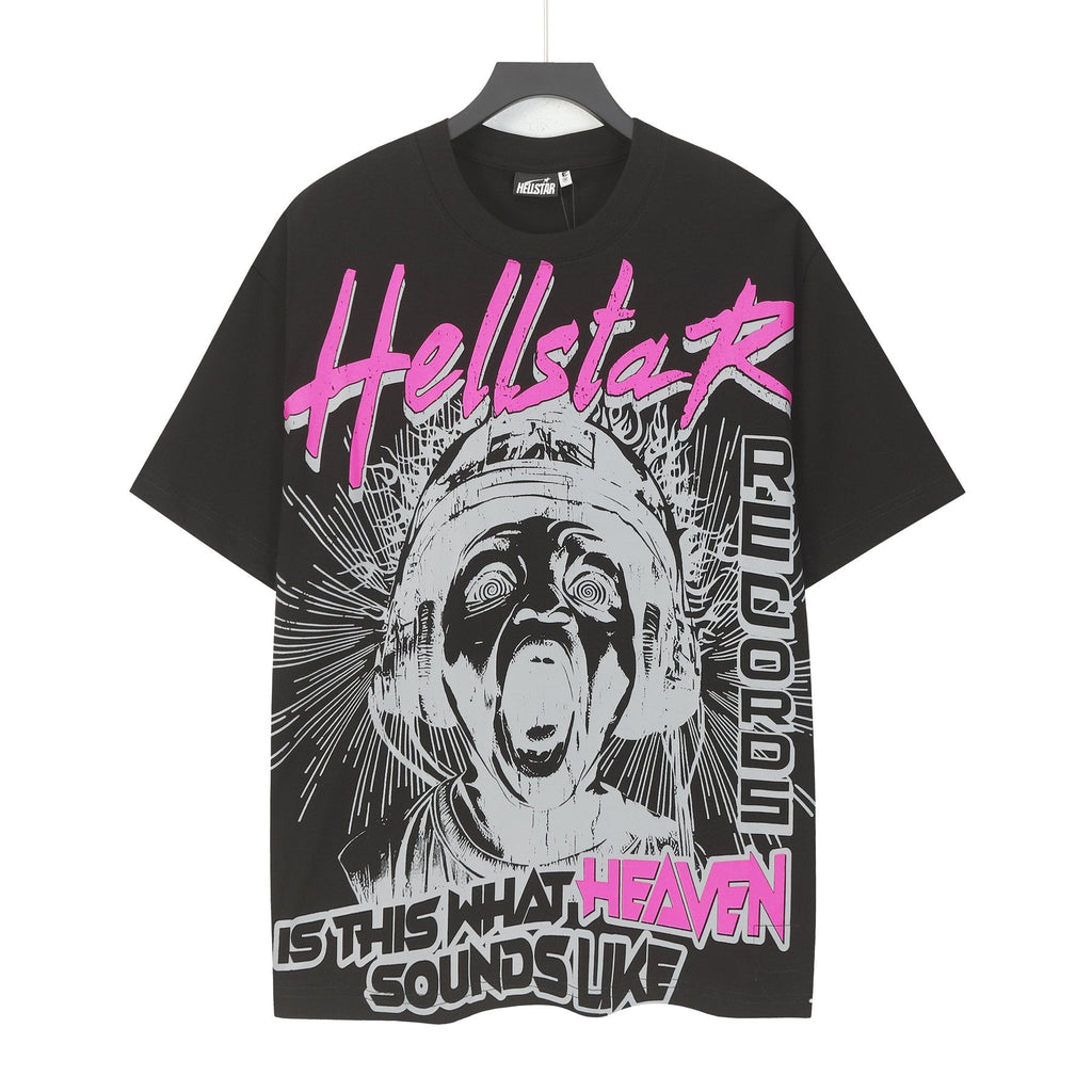 Hellstar World Tour Records Graphic T-Shirt — front