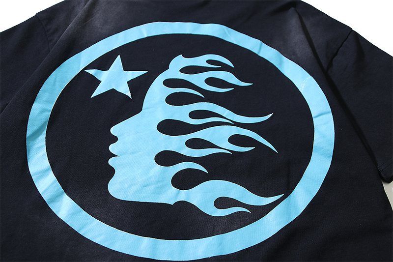 Hellstar Face & Star Graphic T-Shirt — detail