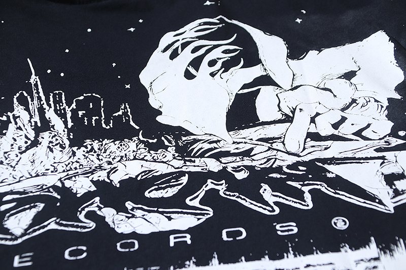 Hellstar Face Graphic Short-Sleeve T-Shirt — detail