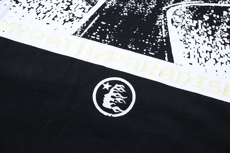 Hellstar Flame Graphic Long-Sleeve T-Shirt — detail