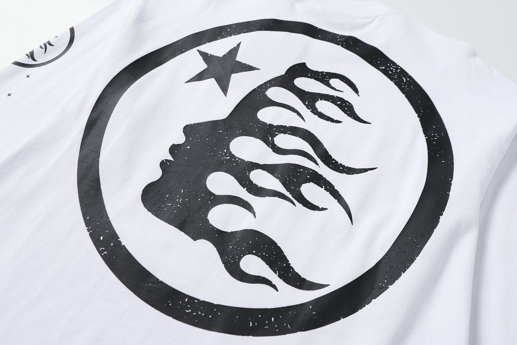 Hellstar Flaming Head Graphic Long-Sleeve T-Shirt — detail