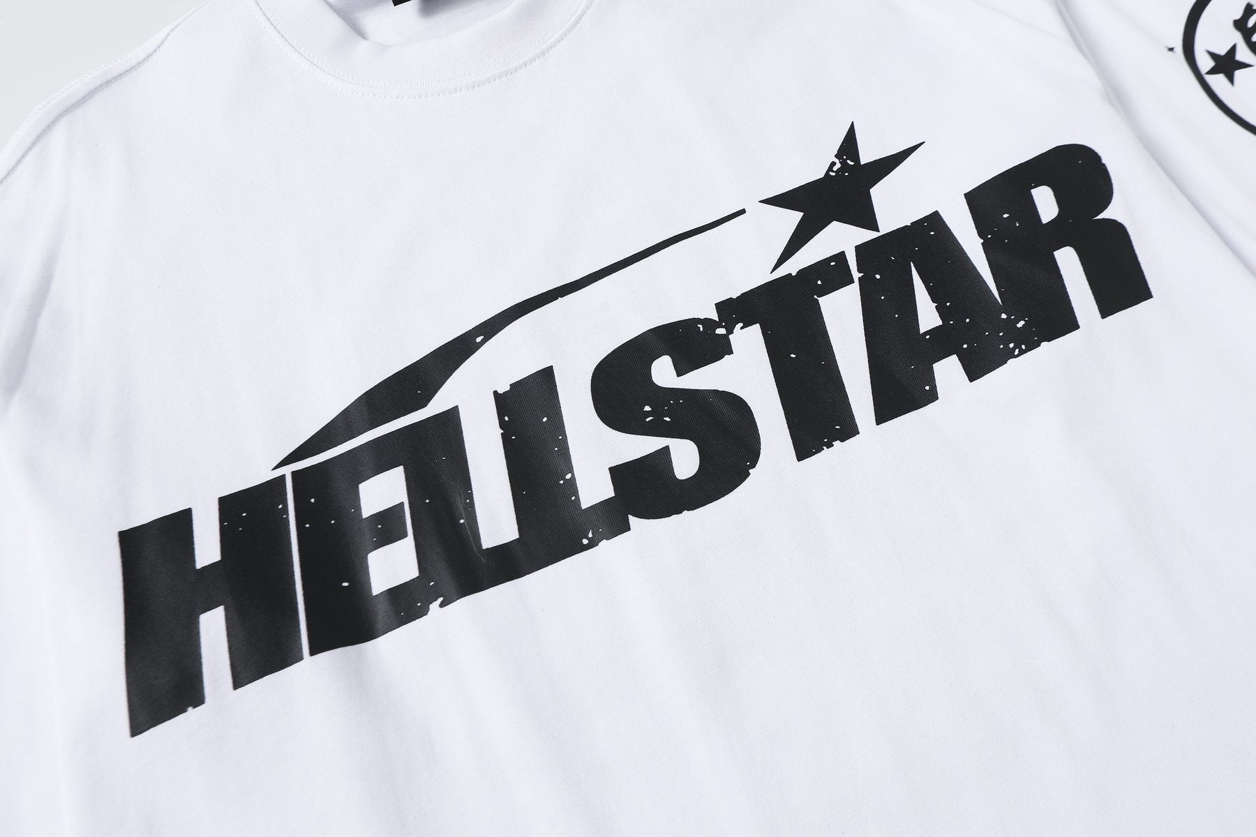 Hellstar Flaming Head Graphic Long-Sleeve T-Shirt — detail