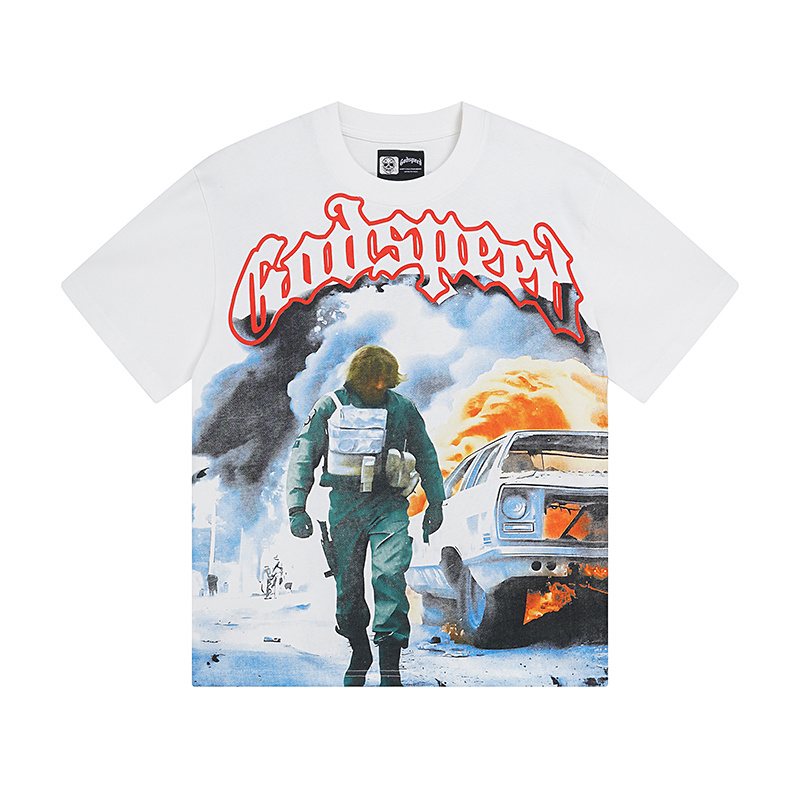 Godspeed Rock Street Graphic T-Shirt — front