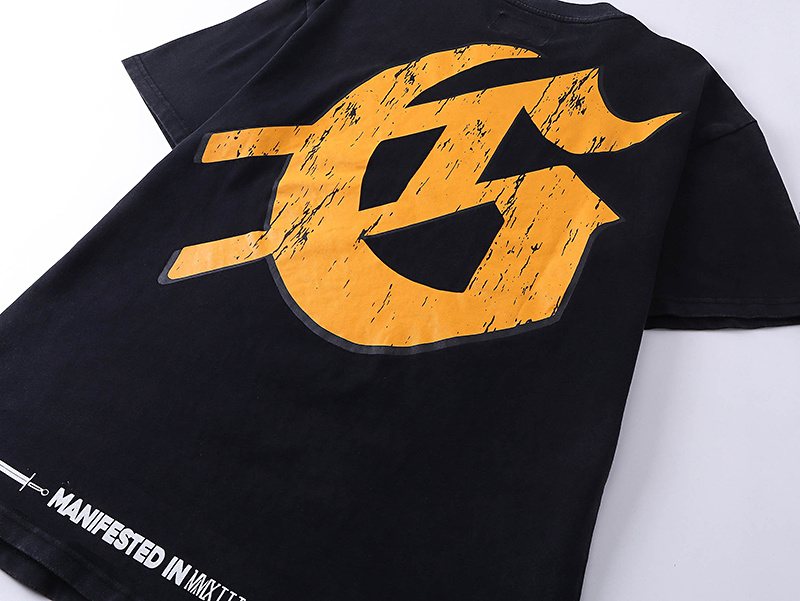 Godspeed Washed Rock Graphic T-Shirt — detail