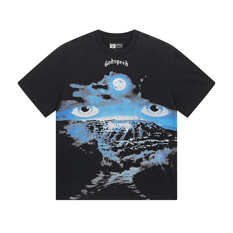 Godspeed Hollywood Graphic T-Shirt — front