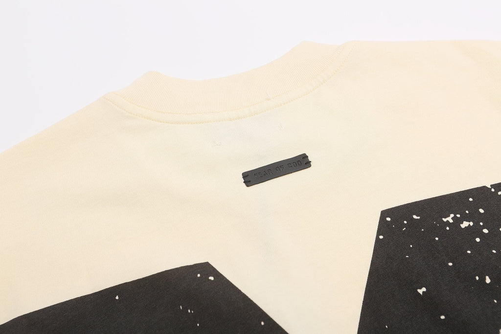 Fear of God x Barriers Cream Graphic T-Shirt — detail