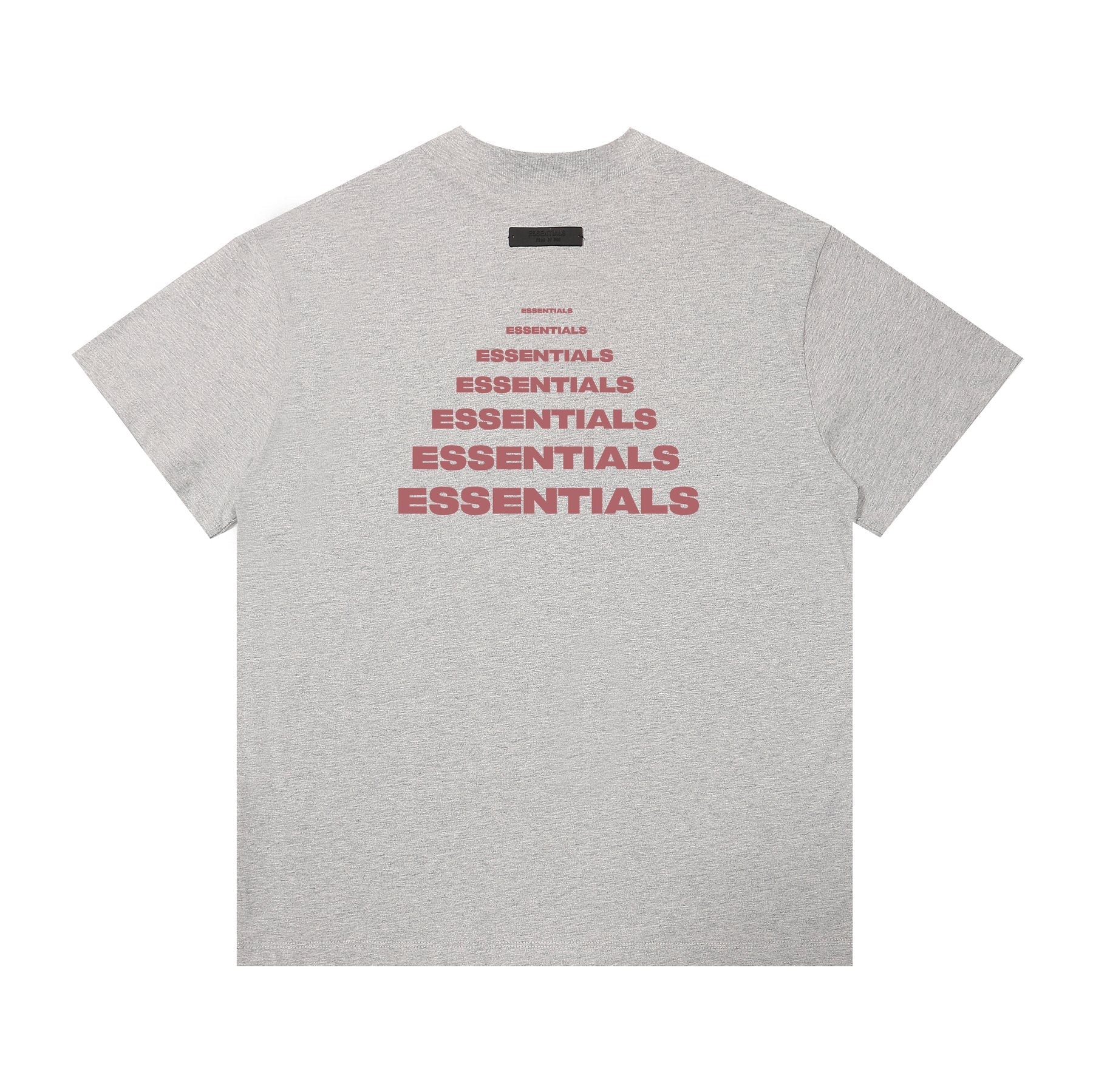 ESSENTIALS Repeated Graphic Short-Sleeve T-Shirt — back