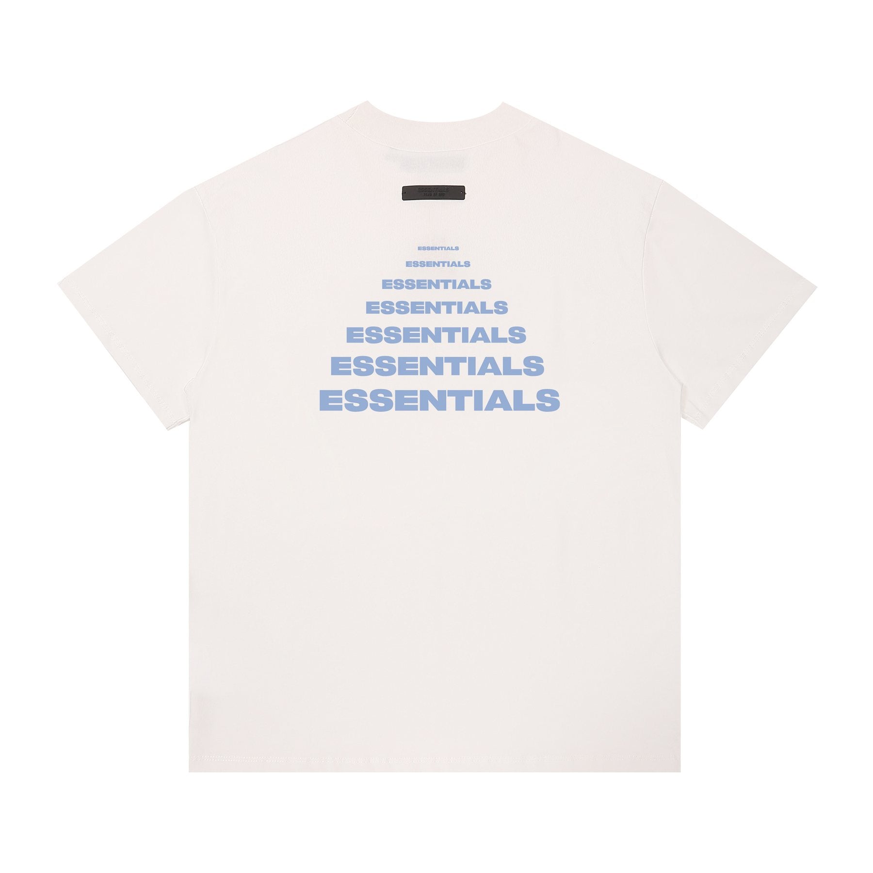ESSENTIALS Repeated Graphic Short-Sleeve T-Shirt — back