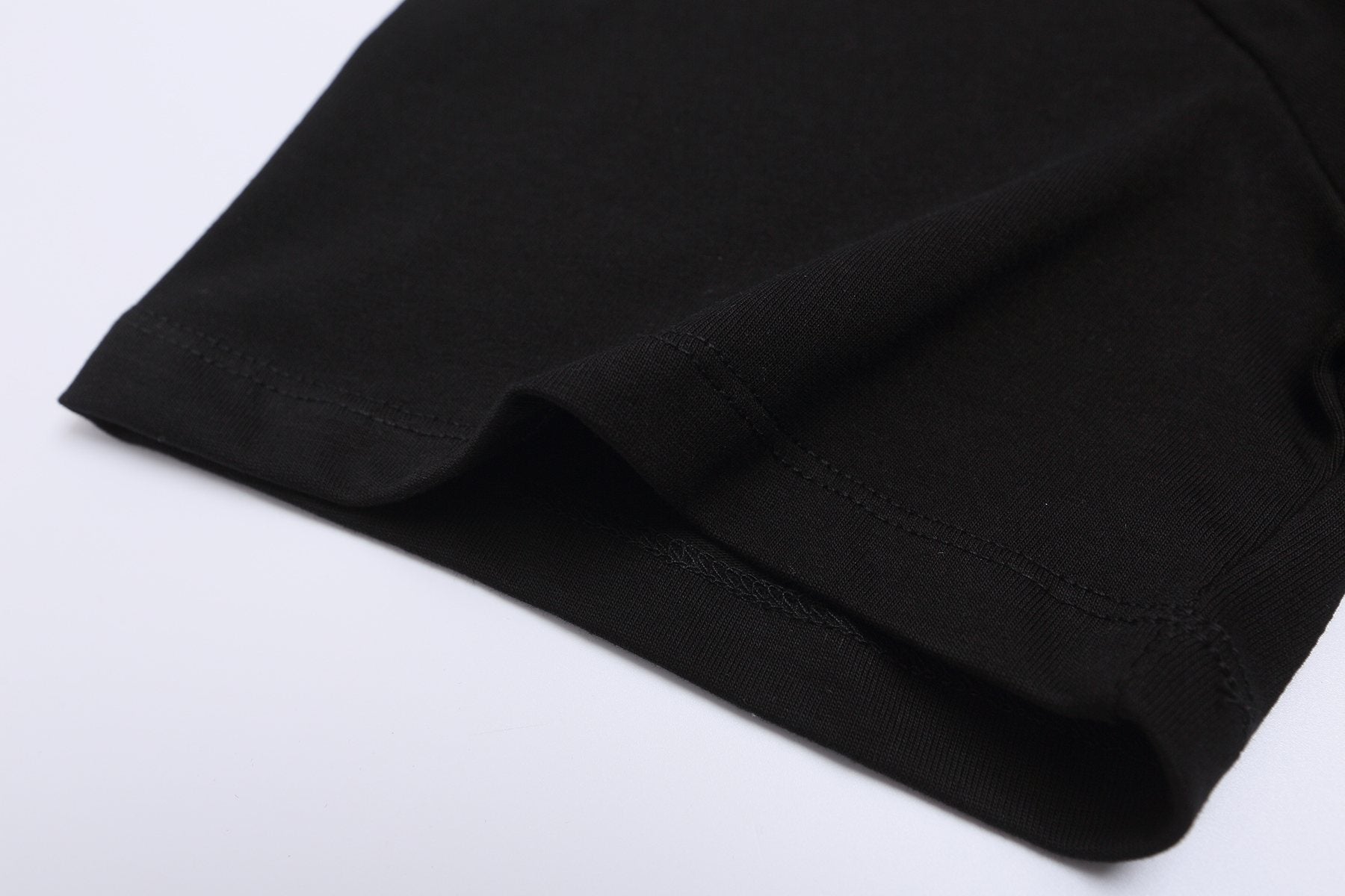 ESSENTIALS Stacked Text Graphic T-Shirt — detail