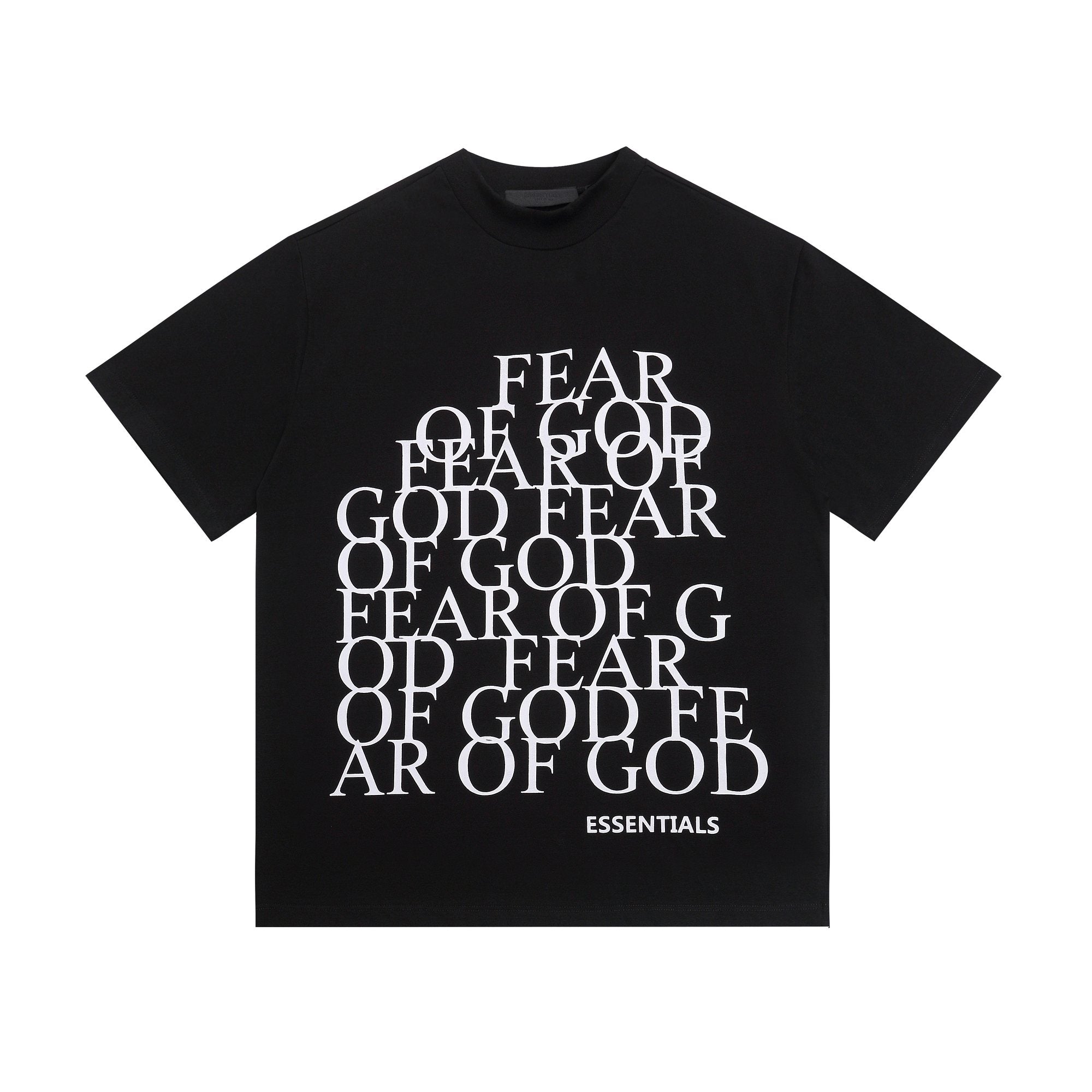 ESSENTIALS Stacked Text Graphic T-Shirt — hero