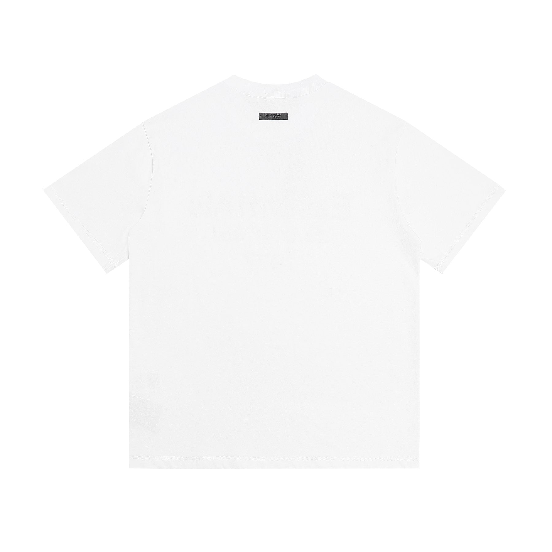 ESSENTIALS Stacked Text Graphic T-Shirt — back
