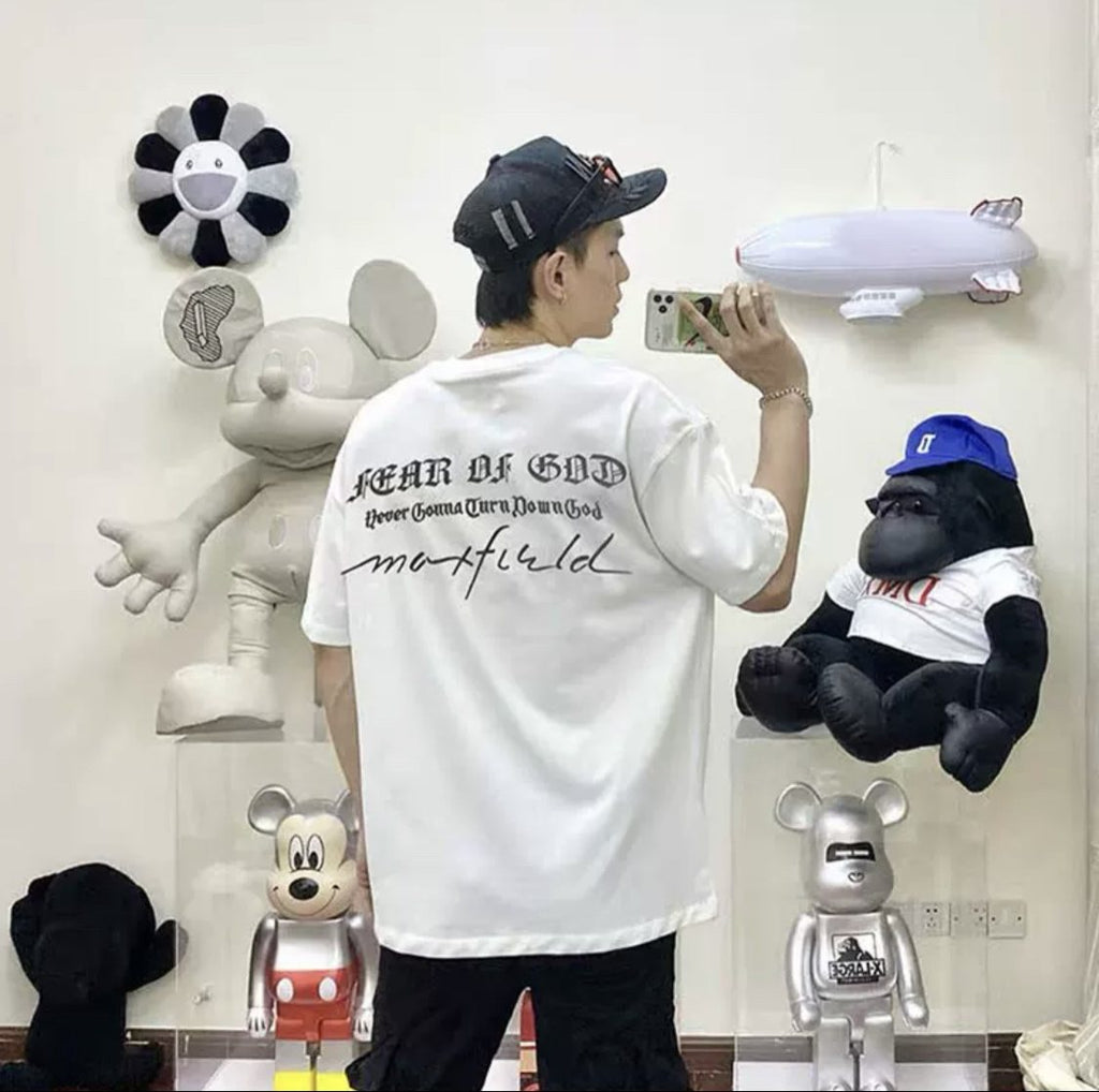 FEAR OF GOD Maxfield Back Graphic T-Shirt — context