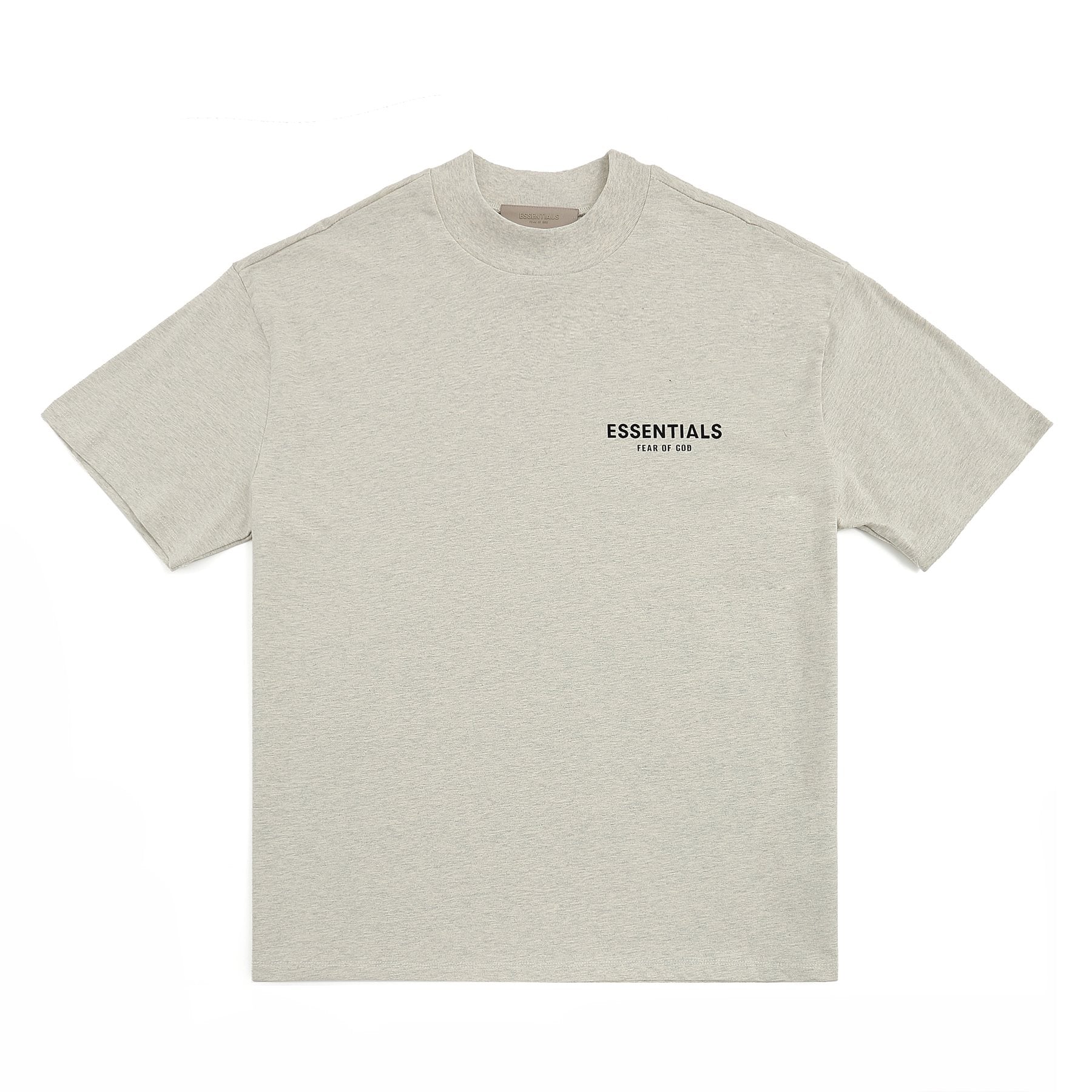ESSENTIALS Flocked Logo Graphic T-Shirt — front