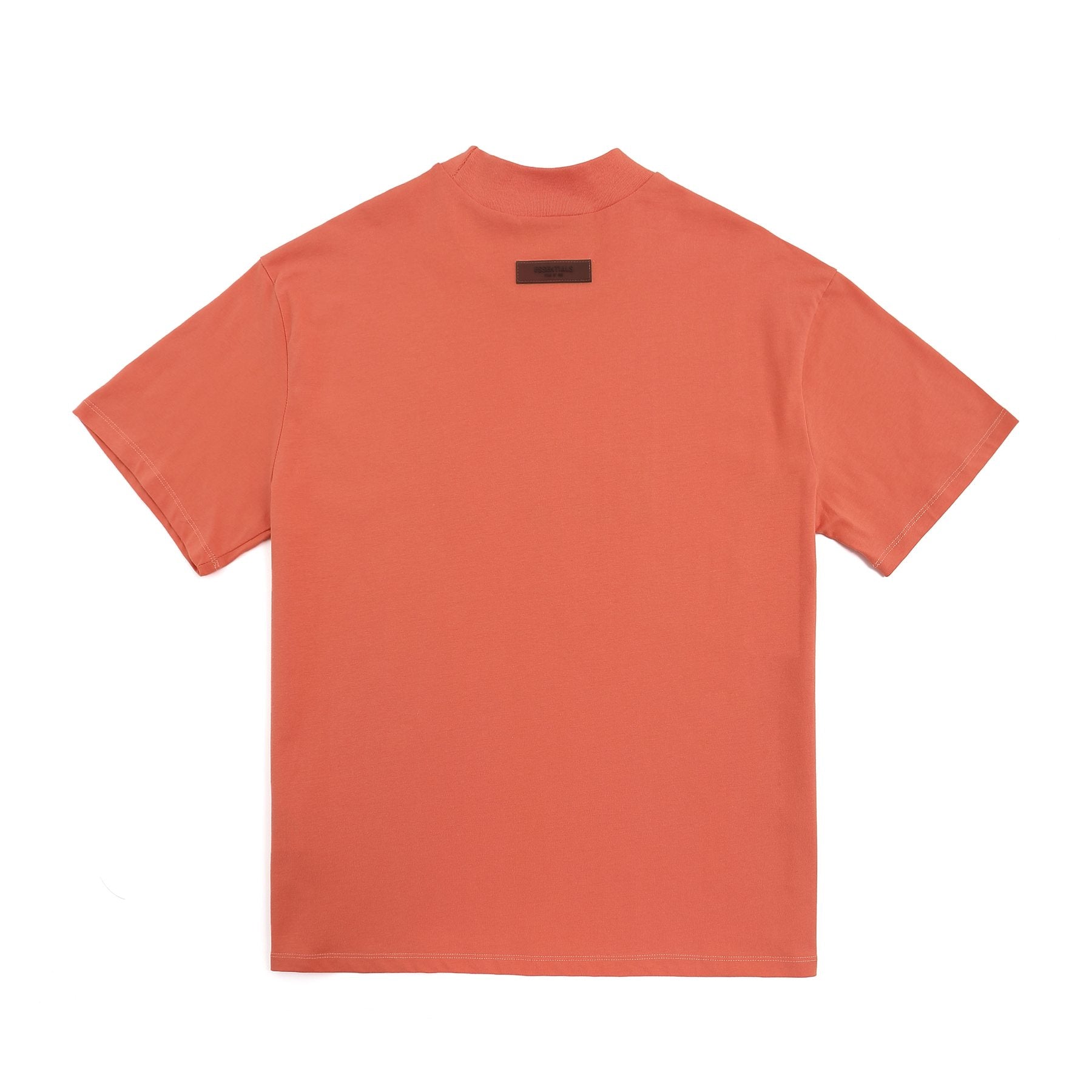 ESSENTIALS 1977 Tonal Wordmark Mock-Neck T-Shirt — back