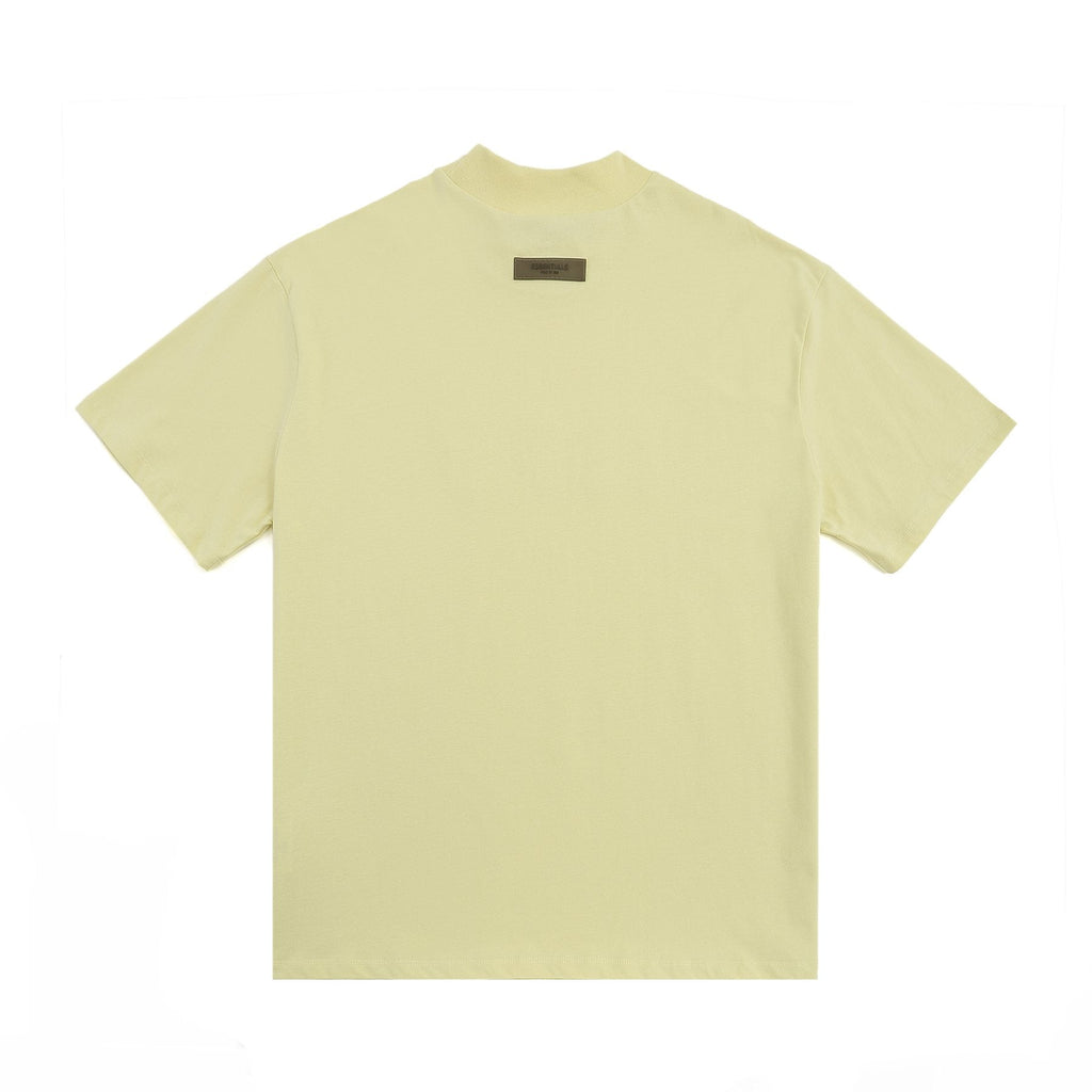 ESSENTIALS 1977 Tonal Wordmark Mock-Neck T-Shirt — back