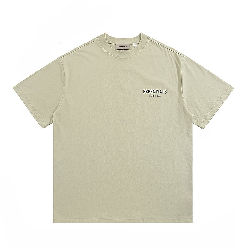 ESSENTIALS Reflective Chest Logo Short-Sleeve T-Shirt — front