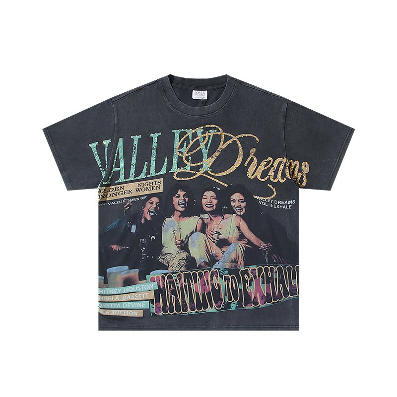 VALE USA Waiting to Exhale Rhinestone Graphic T-Shirt — hero