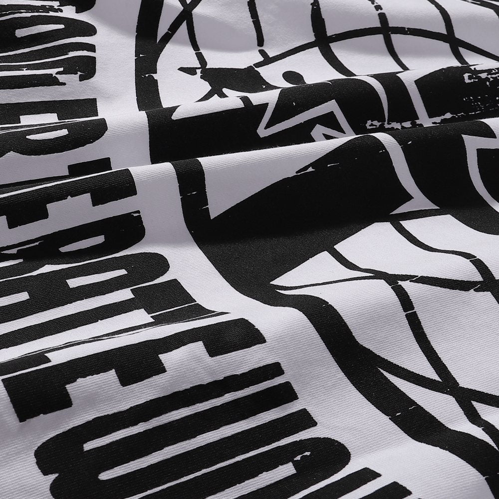 Rough Play Heart Skull Distressed Graphic T-Shirt — detail