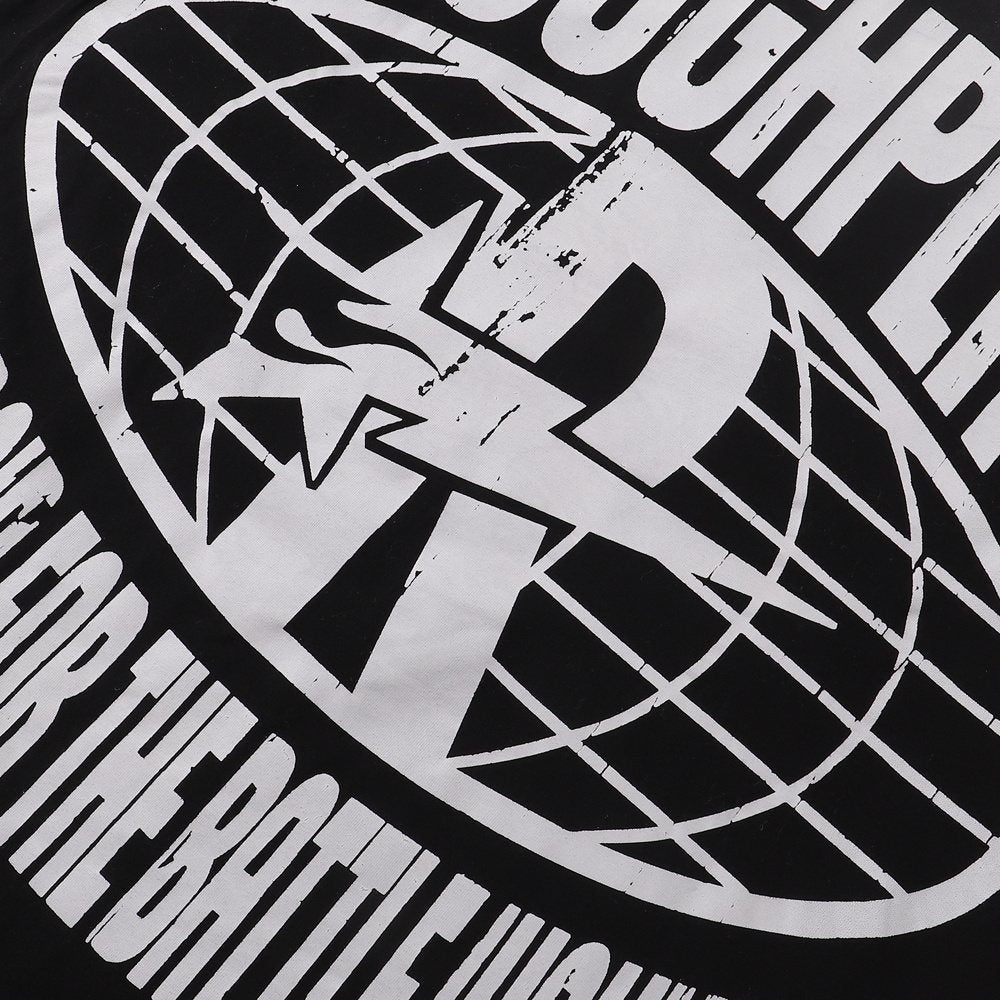 Rough Play Monster Graphic Washed T-Shirt — detail