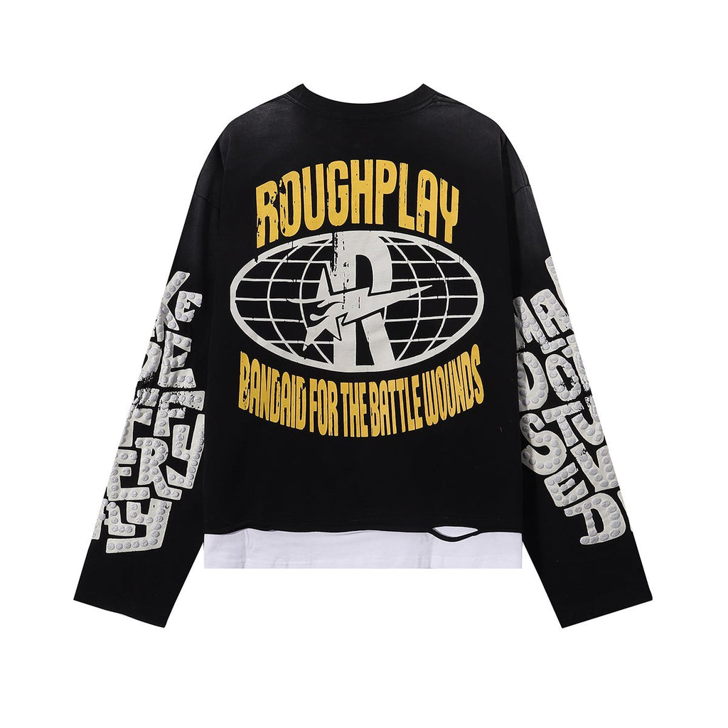 Rough Play Soul Is Mine Graphic Long-Sleeve T-Shirt — back