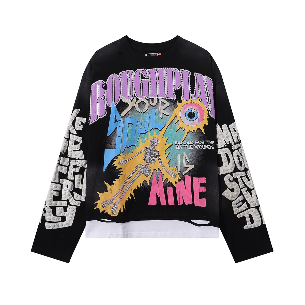 Rough Play Soul Is Mine Graphic Long-Sleeve T-Shirt — hero