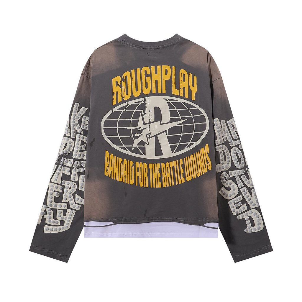 Rough Play Soul Is Mine Graphic Long-Sleeve T-Shirt — back