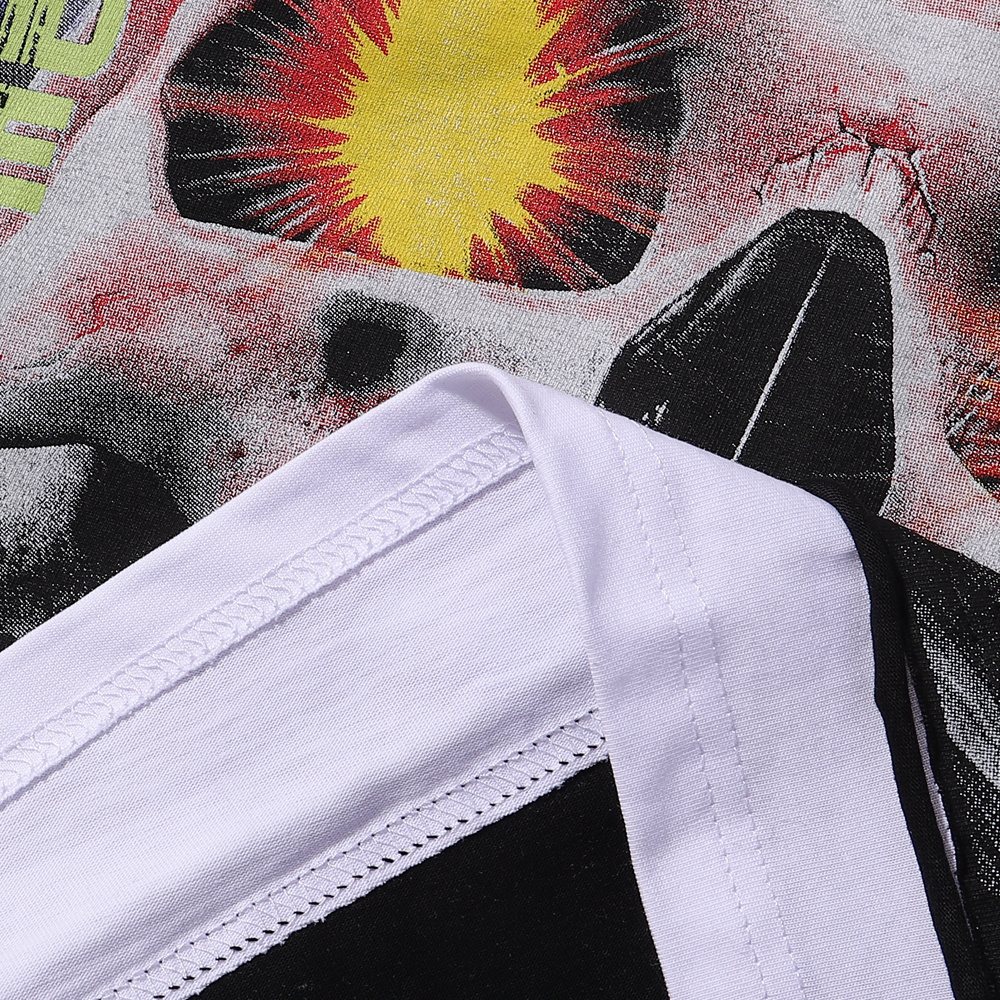 Rough Play Power Skull Long-Sleeve T-Shirt — detail
