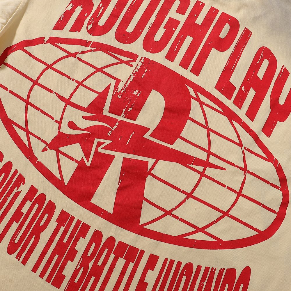 Rough Play Together Graphic Long-Sleeve T-Shirt — detail