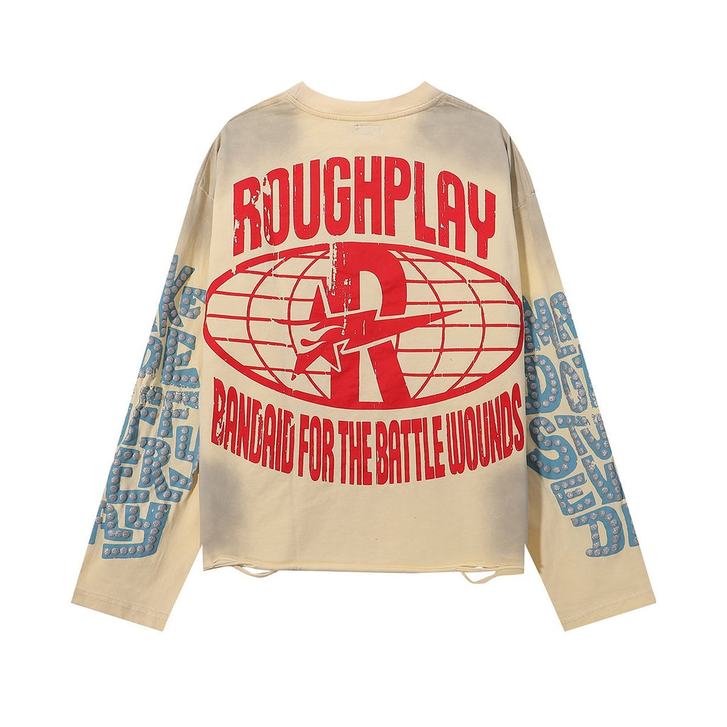 Rough Play Together Graphic Long-Sleeve T-Shirt — back