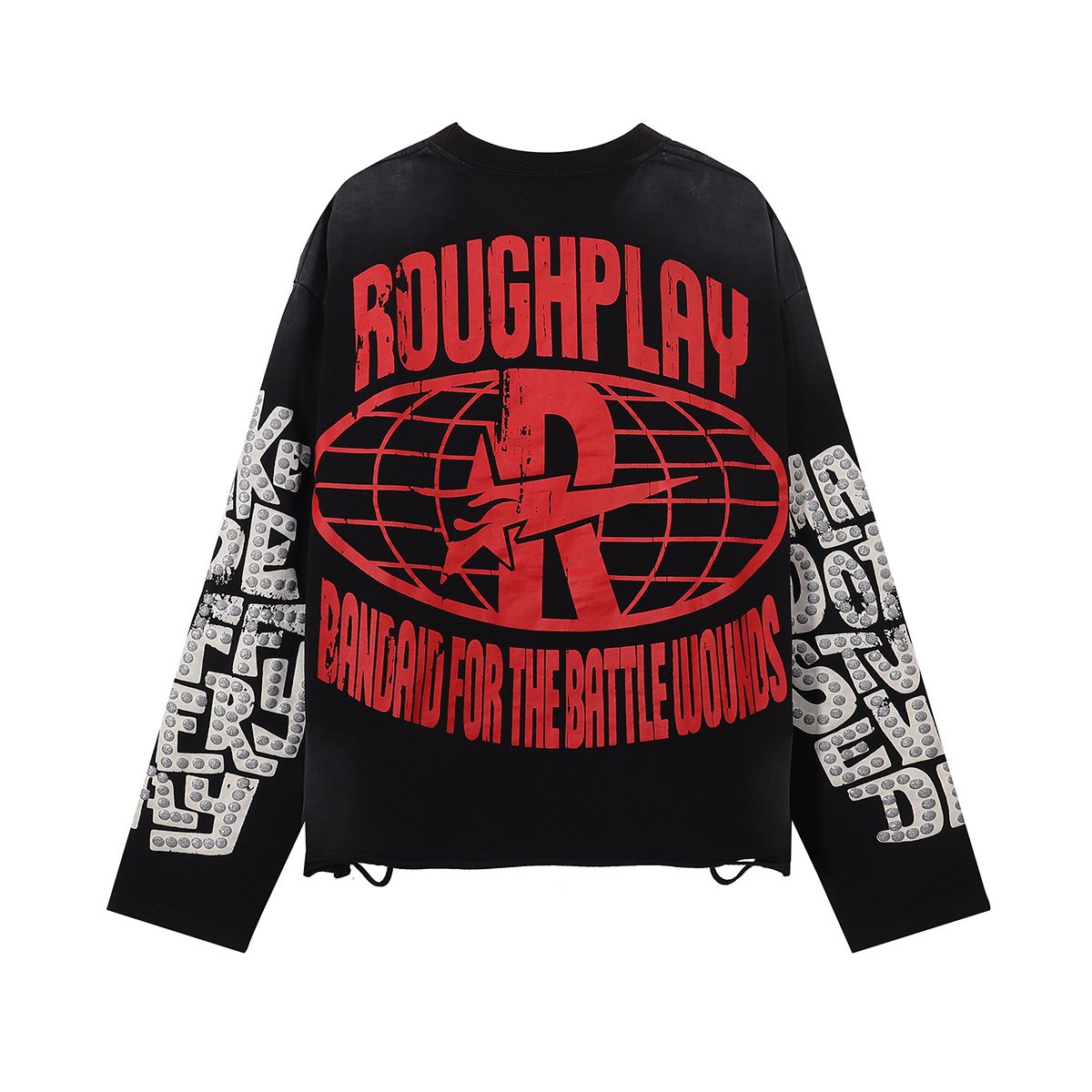 Rough Play Together Graphic Long-Sleeve T-Shirt — back