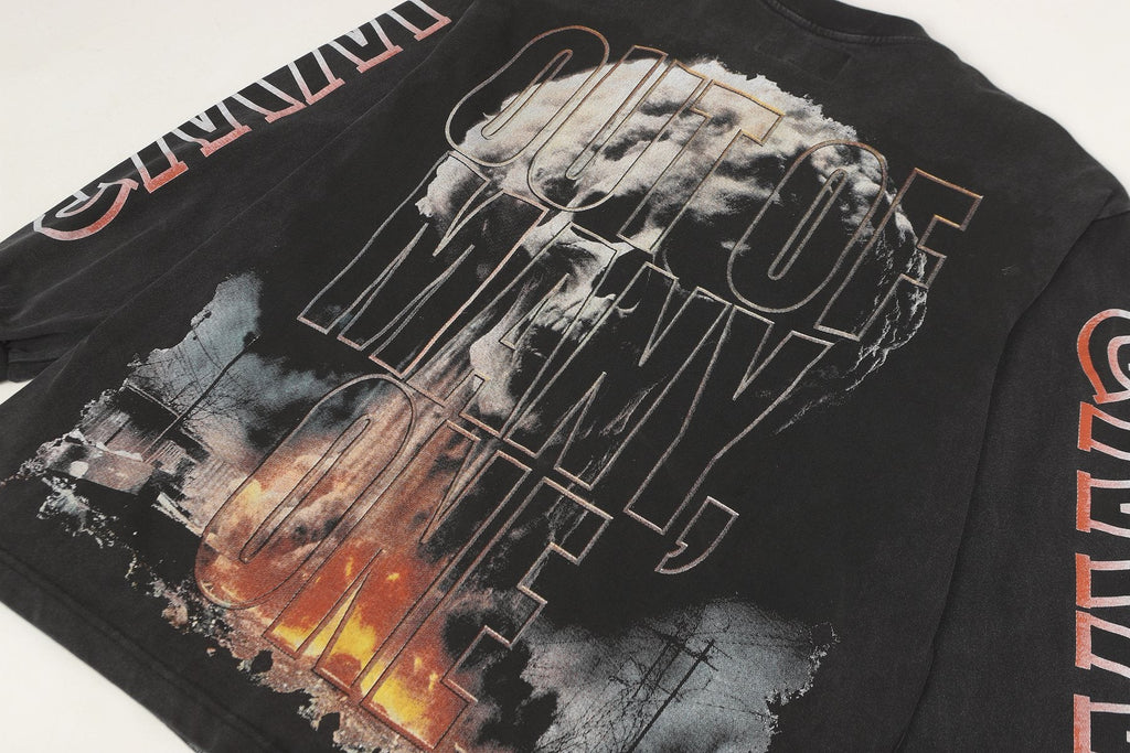 Godspeed Washed Rock Graphic Long-Sleeve T-Shirt — detail