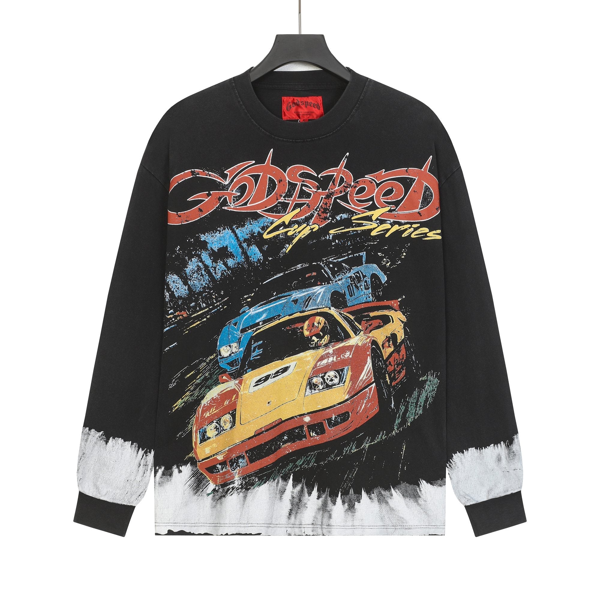 Godspeed Cup Series Racing Graphic Long-Sleeve T-Shirt — hero