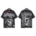 Godspeed Skull Headphones Graphic T-Shirt — front